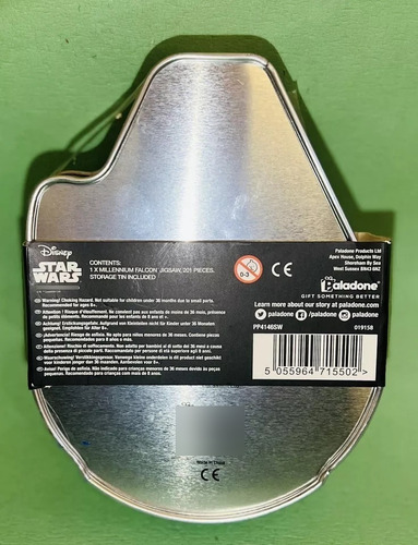 Puzzle 200 Pz Star Wars Caja Metal Halcon Milenario-paladone