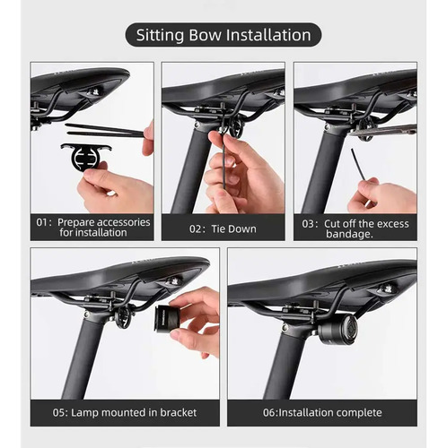 Rockbros Q1 Samurai Luz Trasera Para Bicicleta