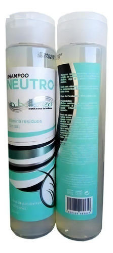 In Bellezza Shampoo Neutro Sin Sales Ni Parabenos 500ml