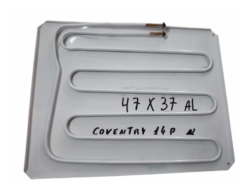 Placa Evaporadora Aluminio Coventry Mod.14 Pmedidas: 47x37