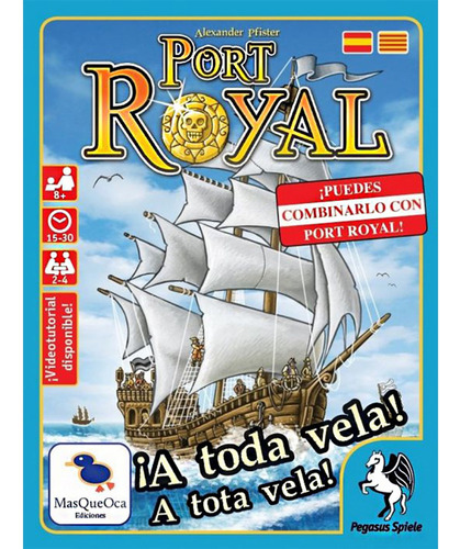 Port Royal A Toda Vela Juego De Mesa