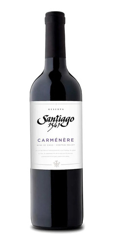 Vino Tinto Santiago 1541 Reserva - mL a $100