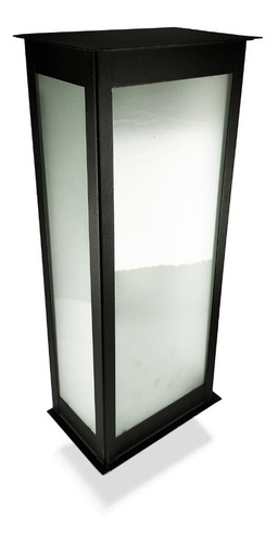 Farol Esquinero Rectangular Big 3 Caras Vidrio P\aplicar 