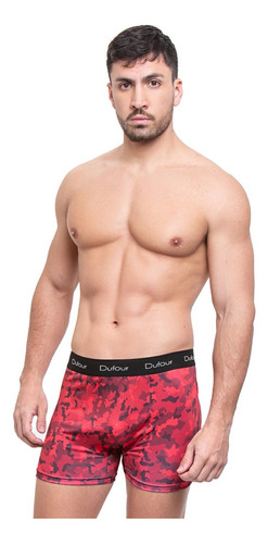 Pack X6 Boxer Hombre Microfibra Estampado Dufour Art 11753