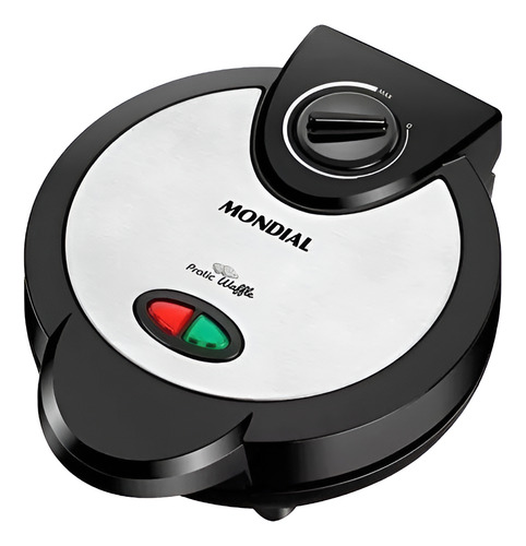 Wafleira Mondial Gw-01 Grill Practic Waffle 110v Preto