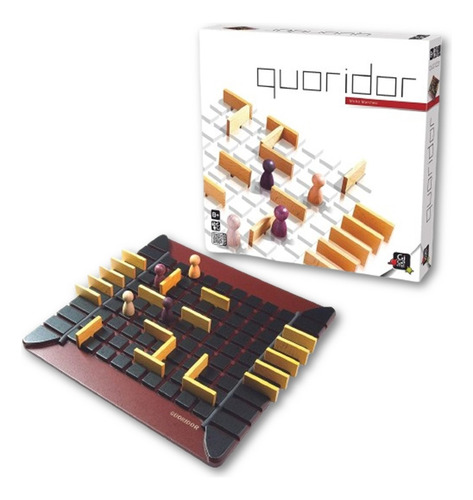 Quoridor Juego Mesa Estrategia Madera Niños Maldon Gigamic