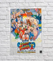 Comprar Posters Street Fighter Juegos Gamer Peliculas Lona 90x60 Cm