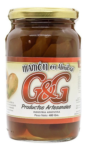 Mamón En Almíbar G&g X 480grs