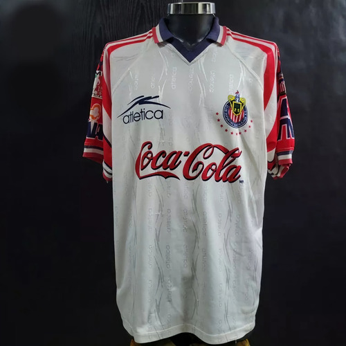Jersey Original De Época Chivas De Guadalajara 1998 Visita 