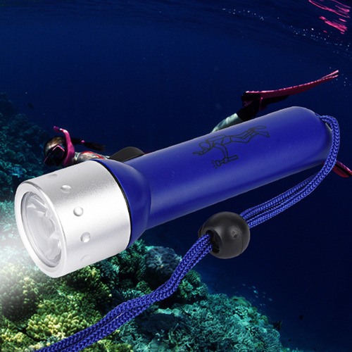 Linterna De Buceo Led Submarina De 1200 Lúmenes