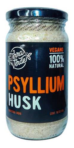 Psyllium Husk 80 Gramos - Terra Verde Super Alimento Envíos