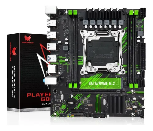 Shangzhaoyuan X99 Pr9 Lga Placa Base Para Intel Xeon E5 V3 V