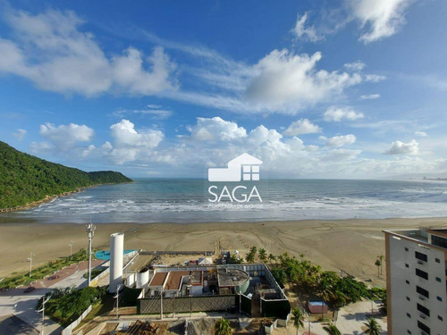Imagem 4 de 30 de Frente Mar! Apartamento Com 4 Dormitórios À Venda, 250 M² Por R$ 2.500.000 - Canto Do Forte - Praia Grande/sp - Ap3973