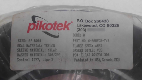 Imagen 7 de 9 de Flanges Aislantes Para Tubería De 6 Ansi 600 Pikotek .