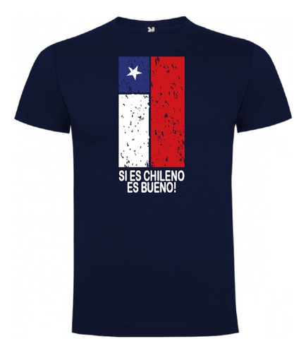 Polera Estampado Fiestas Patrias Si Es Chileno / Turismo_3