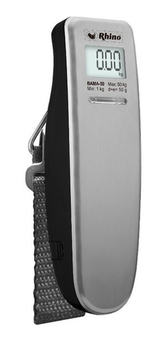 Imagen 1 de 3 de Bascula Para Maleta Viaje 50kg Marca Rhino Rbanda