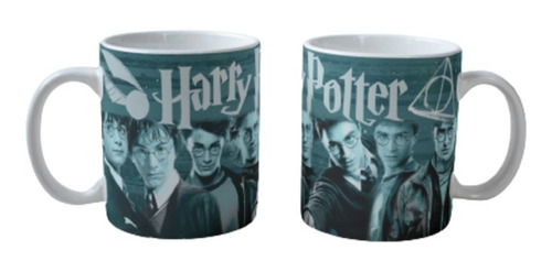 Taza Blanca Sublimada 11 Oz Regalo Harry Potter F343