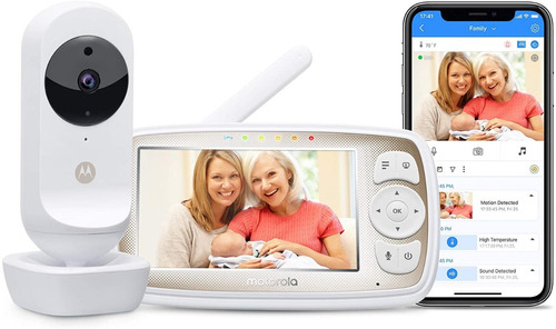 Monitor Video Para Bebé 3.5  Wi-fi Mbp668connect - Motorola