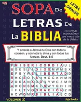 Comprar Sopa De Letras De La Biblia, Volúmen 2 (spanish Bible Word Search) (spanish Edition), De Jaja Books. Editorial Createspace Independent Publishing Platform, Tapa Dura En Español