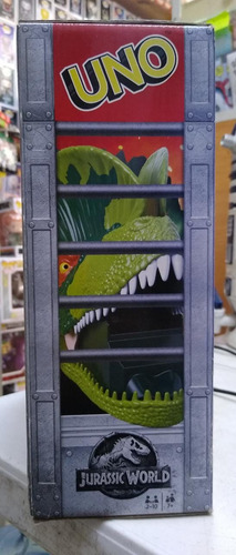 Juego Jurassic World Uno Attack Descontinuada Nuevo Dinosaur (Usado)