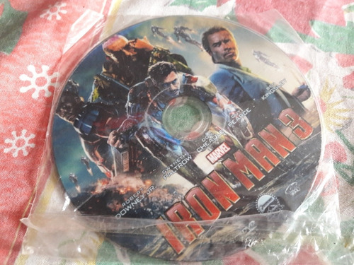 Película Dvd Iron Man 3.