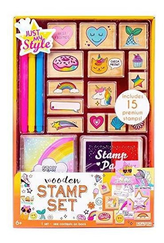 Kit Der Manualidades - Just My Style Wood Stamp Set By Horiz