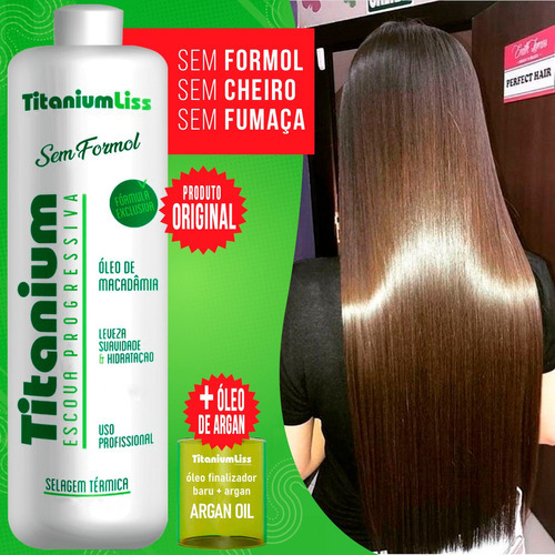 Progressiva Definitiva Titanium Liss Sem Formol 300ml