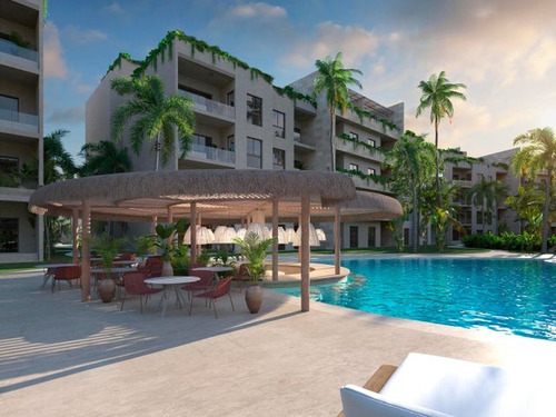 Apartamento En Venta, Proyecto En El Cortecito, Punta Cana, 62m2, 1 Hab. 1 Parqueo, A Un Paso De La Playa, Ideal Para Invertir, Vacacional O Vivir, Un Paraíso, Todas Las Comodidades. 