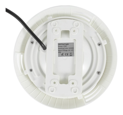 Imagen 9 de 10 de Luz Subacuática Luminaria Led Sumergible Impermeable Ac12v