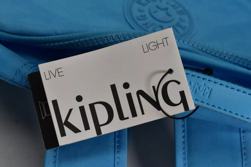 Mochila Kipling Shelden 15 Notebook Azul Claro 19 Litros