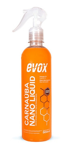 Carnaúba Líquida - Carnauba Nano Liquid Evox 500ml Ev007