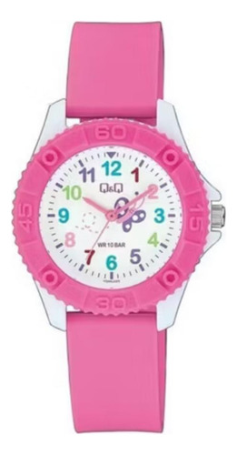 Reloj Q&q Analogo Mujer Vq96j025y