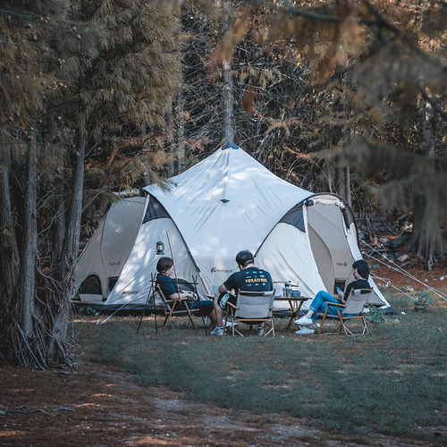 Carpa Nómada Camping 10-12 Personas Chanodug Capa210d 3000mm