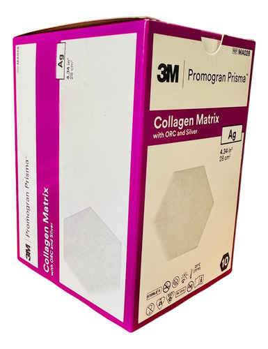 Promogran Prisma Matrix 5x5cm Caja 10 Pz, No Fact Blanco