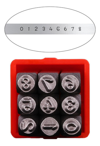 Joya De Sellos De Metal Making Punch Set Premium Número