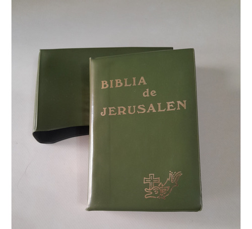 La Biblia De Jerusalén, De Tapa Blanda En Funda Excelente 