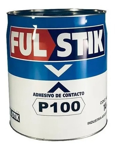 Cemento Adhesivo De Contacto Ful Stik P100 X2.8kg Frias