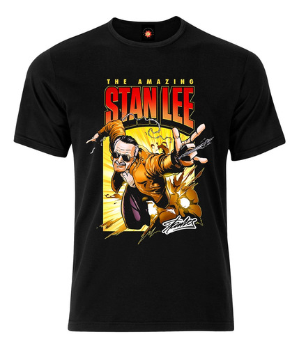 Remera Estampada Varios Diseños Stan Lee Super Heroe Comics