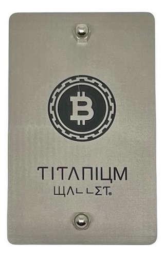 Carteira Fria Para Armazenar Senhas Titanium Bitcoin Criptos