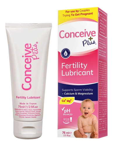 Conceive + Plus Lubrificante Sasmar Auxilia Gravidez 75 Ml