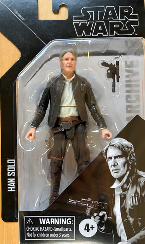 Star Wars The Black Series Archive Han Solo Episodio 7