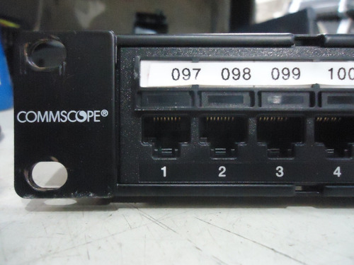 Panel Commscope Cat6 24 Portas (Usado)