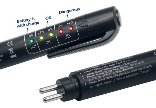 Imagen 6 de 10 de Probador Liquidos Freno Aceite Bateria No Obd2 21import