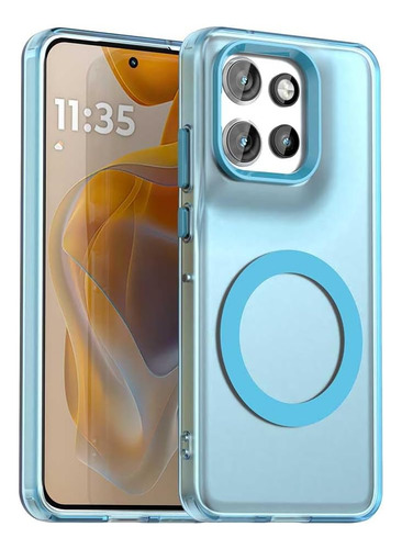 Funda Magnética Anticaída Para Motorola Edge 50 Neo