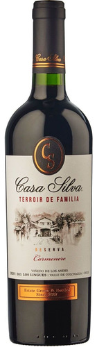 Vinho Casa Silva Carmenere Reserva Terroir 750ml