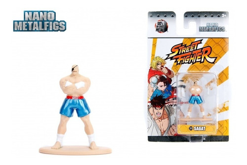 Figuras Street Fighter Ryu - Ken Metalicas - Nano Metal Fig