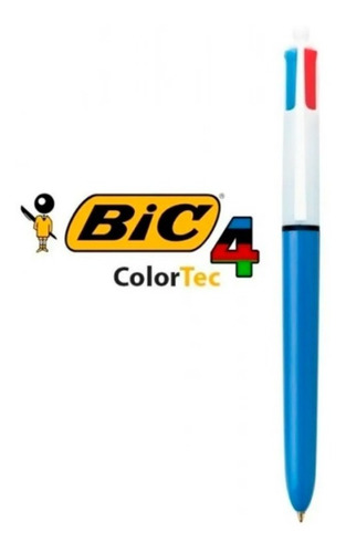 Imagem 3 de 4 de Caneta Esferográfica Bic 4 Cores Clássica 1.0mm