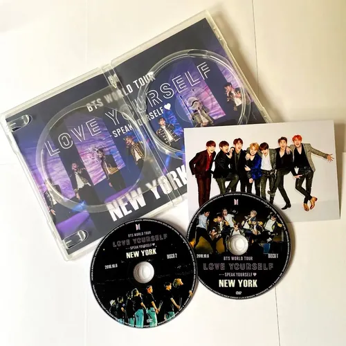BTS ニューヨーク DVD Dvd Bts World Tour: New York 2018 - Love Yourself | Parcelamento