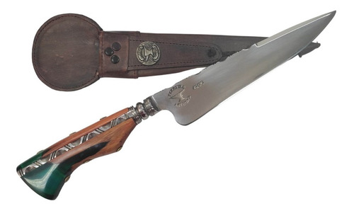 Faca Artesanal Churrasco Coleção Aço 420c Ferreiro Artesão