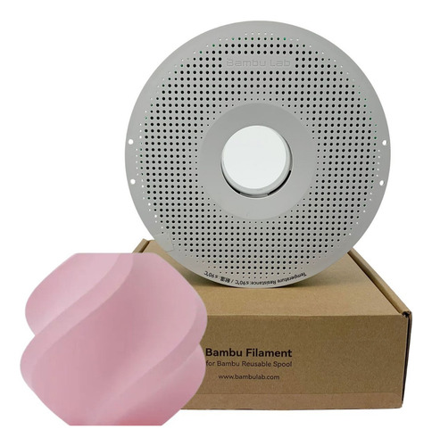 Filamento Bambu Lab Pla Matte Fosco 1kg 1,75mm Rosa Sakura